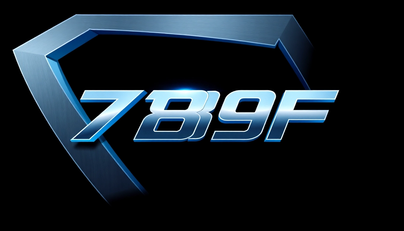 789F logo showcasing sleek modern design with bold shapes and metallic finishes for brand recognition and professionalism.