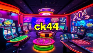 Engaging ck444 online gaming platform with vibrant casino, slots, and live dealer action for immersive entertainment.