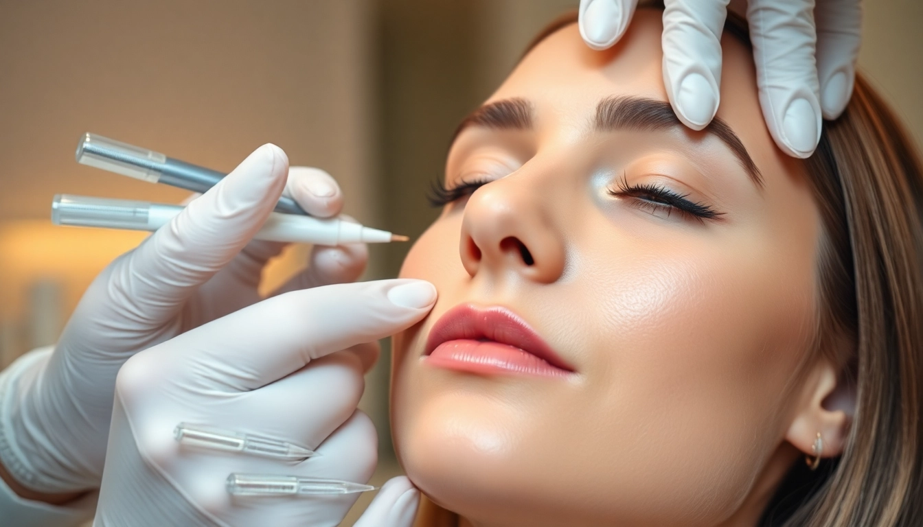 Receive a Botox Behandlung for facial rejuvenation in a serene clinical setting.