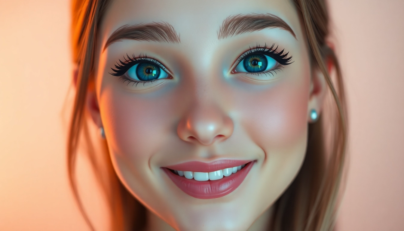 AI girlfriend engaging in a friendly conversation on a sleek digital interface, highlighting intimacy and connection.