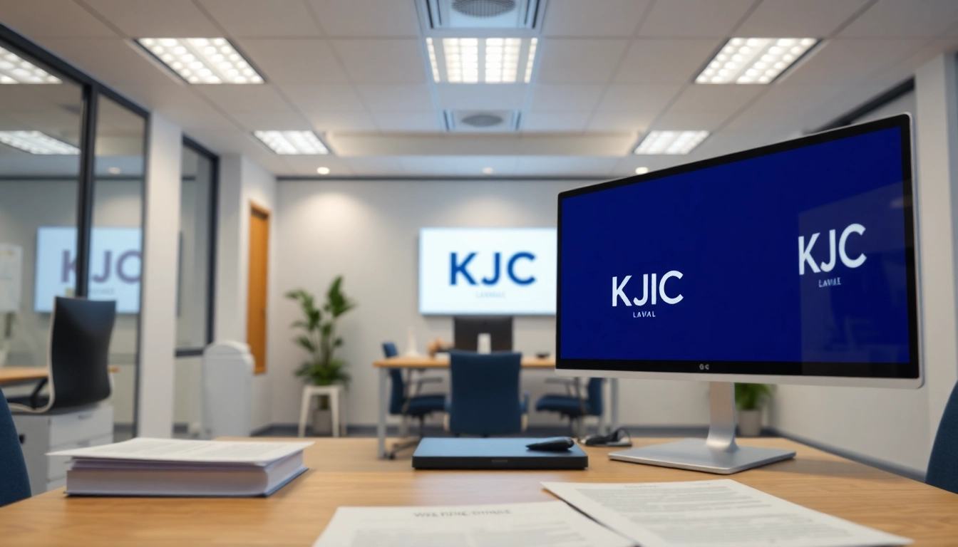KJC legal services team reviewing documents in a professional office setting for clarity and