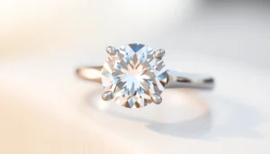 Modern engagement rings showcasing sleek designs with diamonds on minimalist bands for elegance.