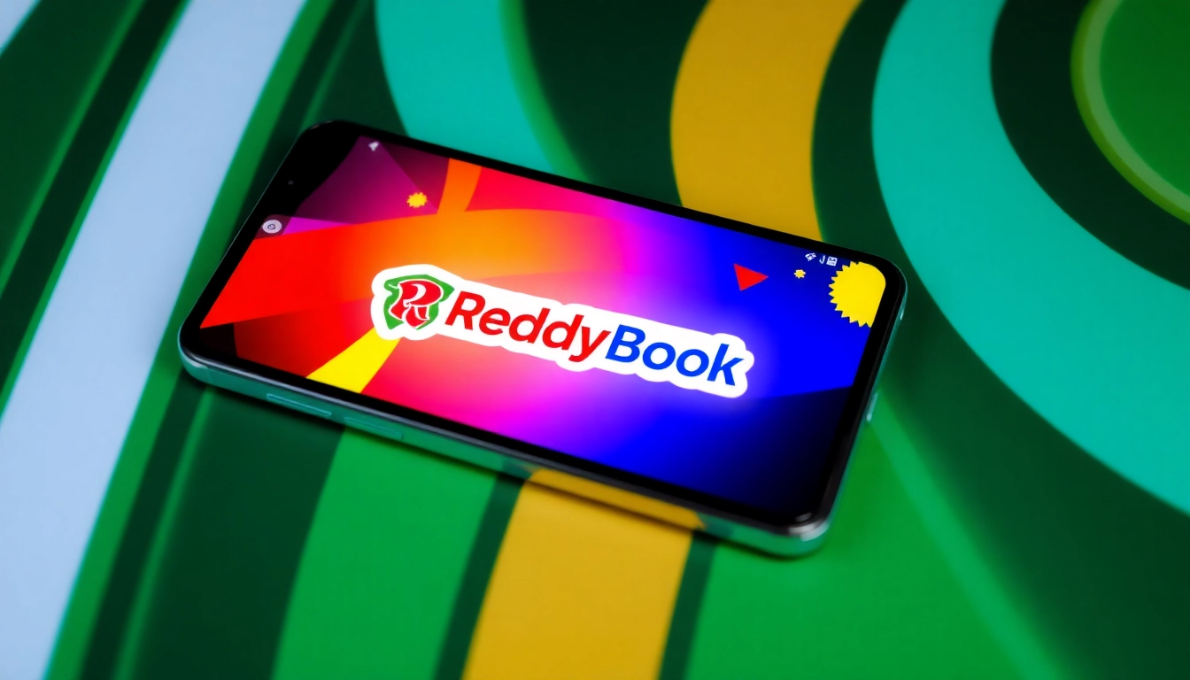 Reddy Book betting platform showcasing live sports and casino options with a user-friendly interface for seamless gambling experience.