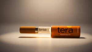 Detailed view of a Terea sigara stick highlighting its ergonomic design and packaging, appealing to users seeking high-quality heated tobacco experience.