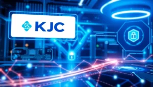 KJC digital ecosystem showcasing innovative technology and global connectivity to enhance user experience and security.