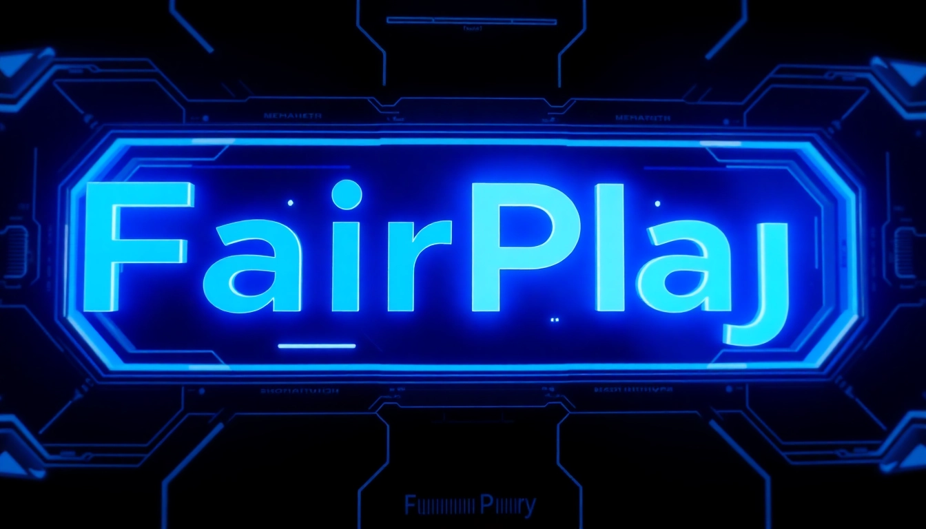 FairPlay platform displaying secure digital decision-making with user-friendly interface and modern icons, emphasizing trust and innovation for online services.