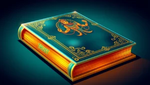 Mahadev book displayed with traditional symbols and secure trust badges, highlighting its