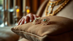 Showcasing beautiful individualus suzadetuviu ziedai with intricate designs and sparkling
