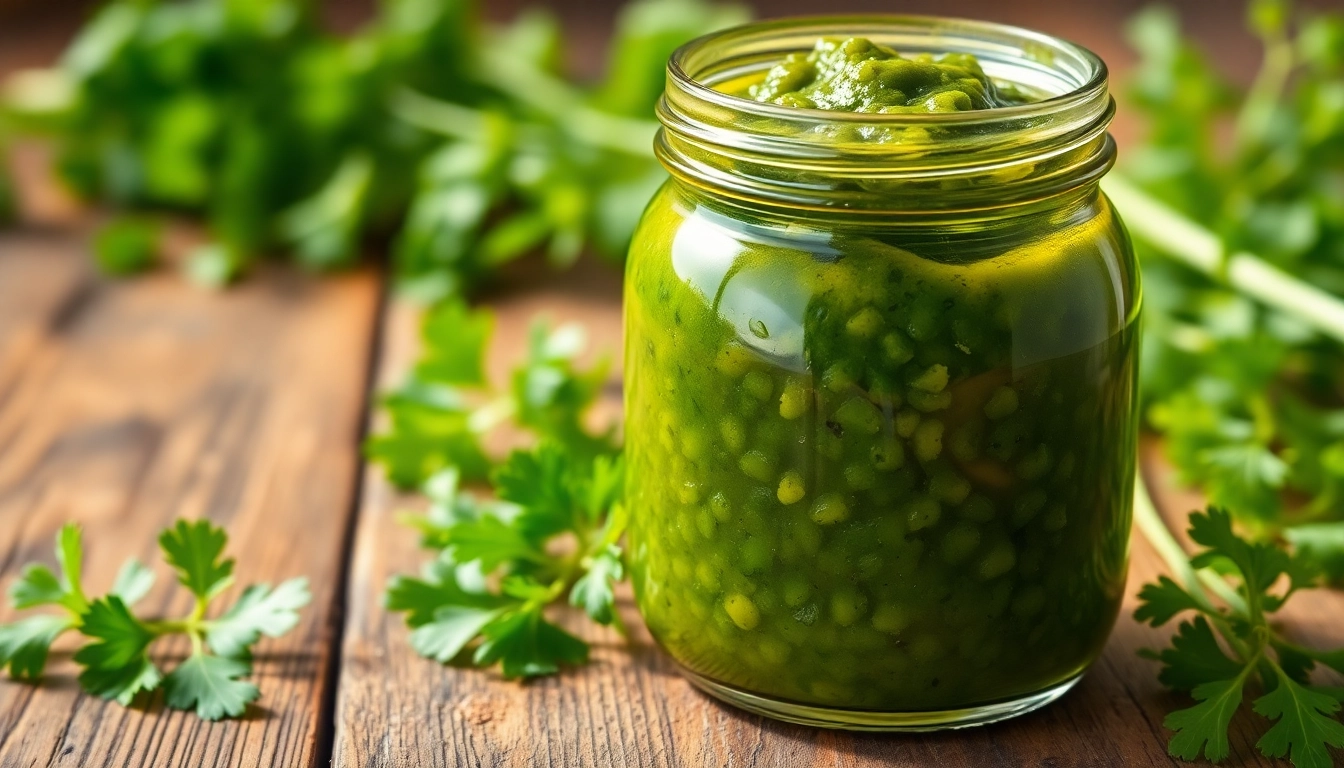 Coriander Chutney being served in a rustic bowl with fresh coriander leaves, highlighting